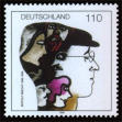 Bertolt Brecht Briefmarke BRD 110